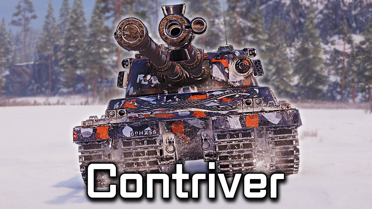 개사기 영쌍열 트리의 11티어 중전차 컨트라이버 Contriver