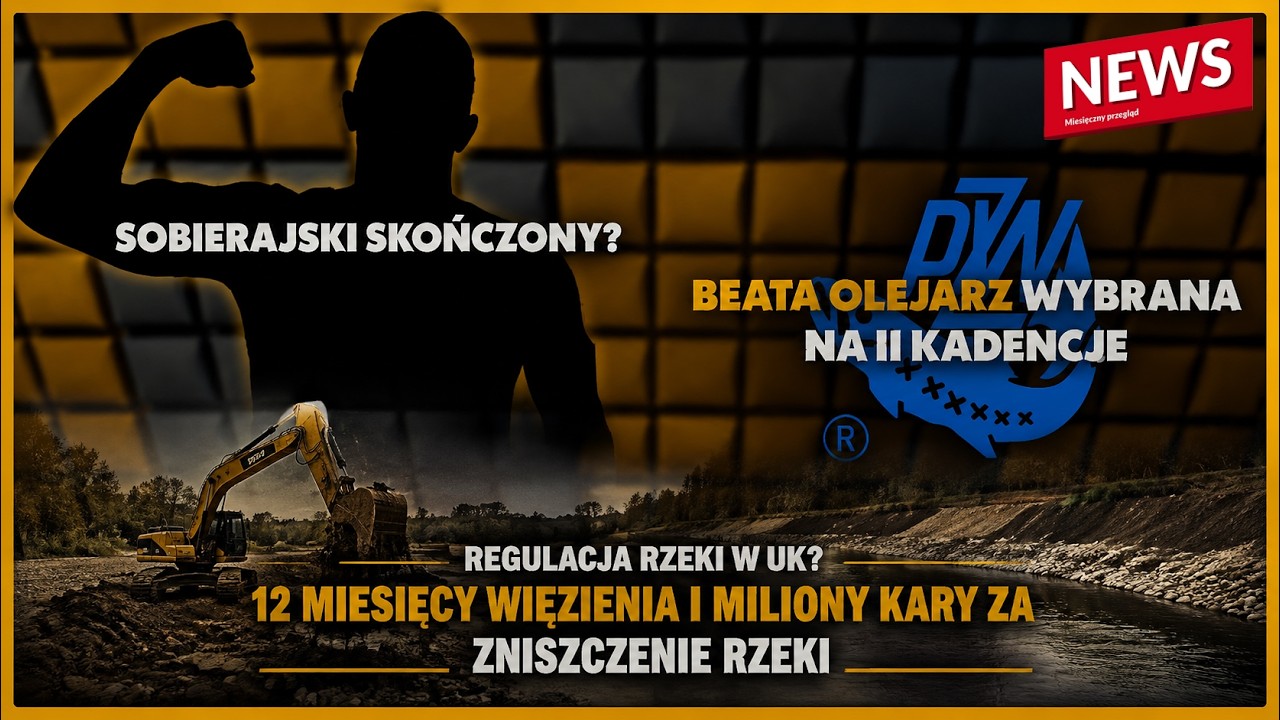 PZW bez zmian. Sobierajski skończony? Miliony kary za zdewastowanie rzeki | WFS PODCAST NEWS
