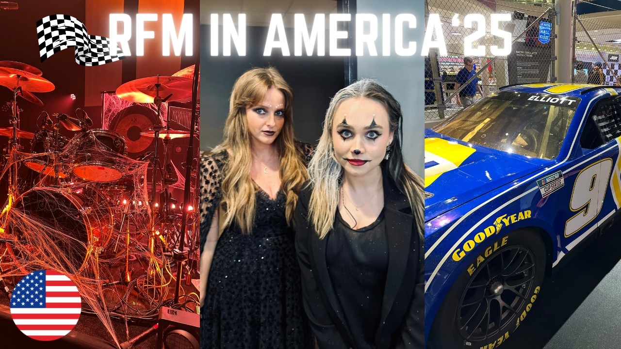 RFM в Америке | Посещение Салема, Хэллоуин и NASCAR 💀🧙🏼‍♀️🚗🌯
