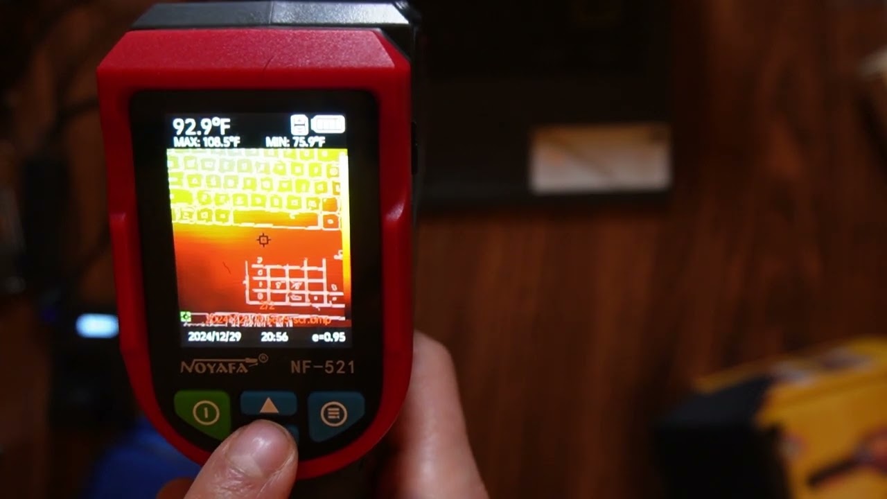 Noyafa NF-521 Thermal Imaging Camera Unable to Record Video