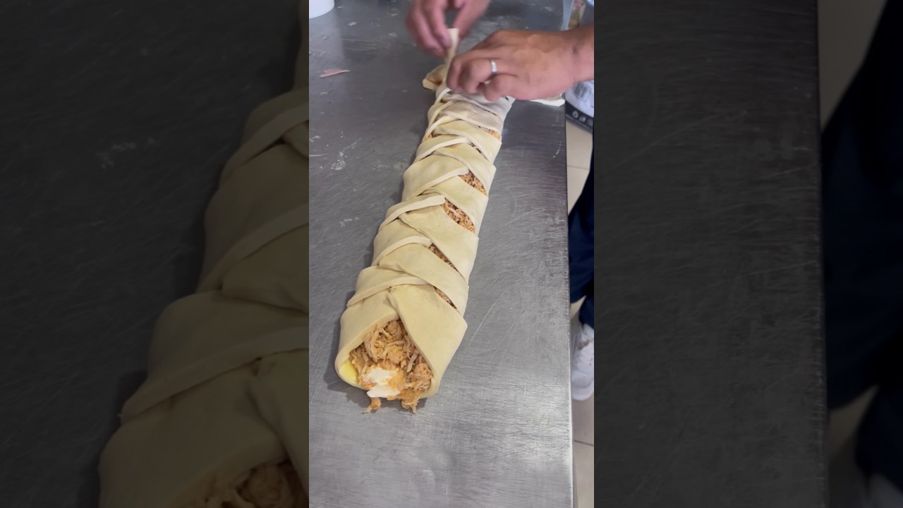 SALGADO TRAN&Ccedil;ADO DE FRANGO #lanche #shortscooking #shorts #recipe