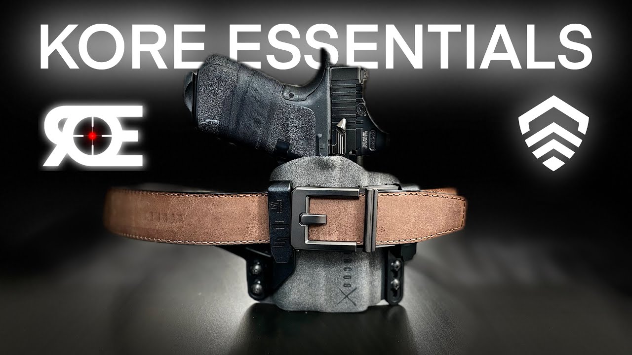 The Only EDC Belt You Need | Kore Essentials Leather EDC Belt