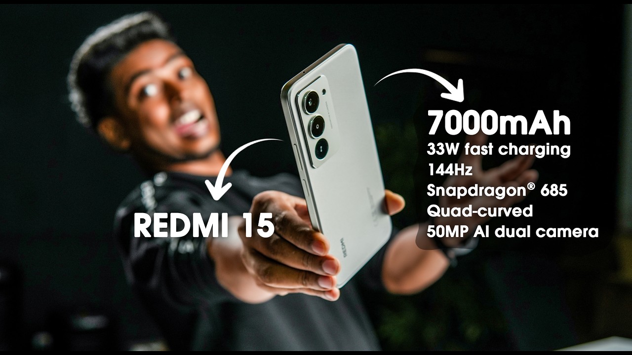 මෙන්න බඩු Redmi 15 in Sri Lanka Sinhala Review | 6.9
