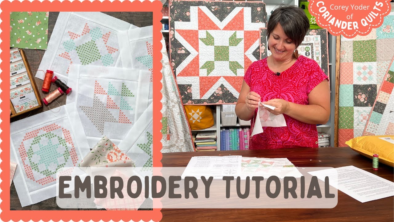 Stitching on the ABLOOM Panel, MBH Blocks, WIP Update