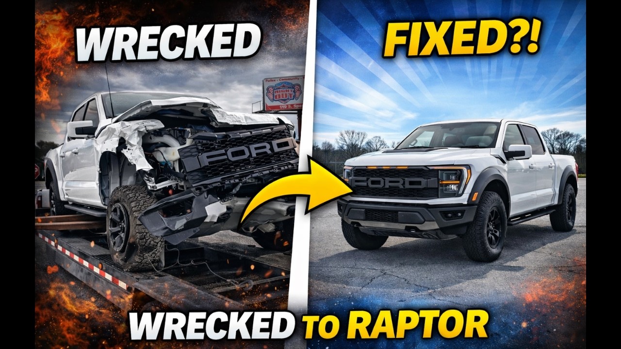 This 2023 Raptor Was WRECKED… Now Look at It