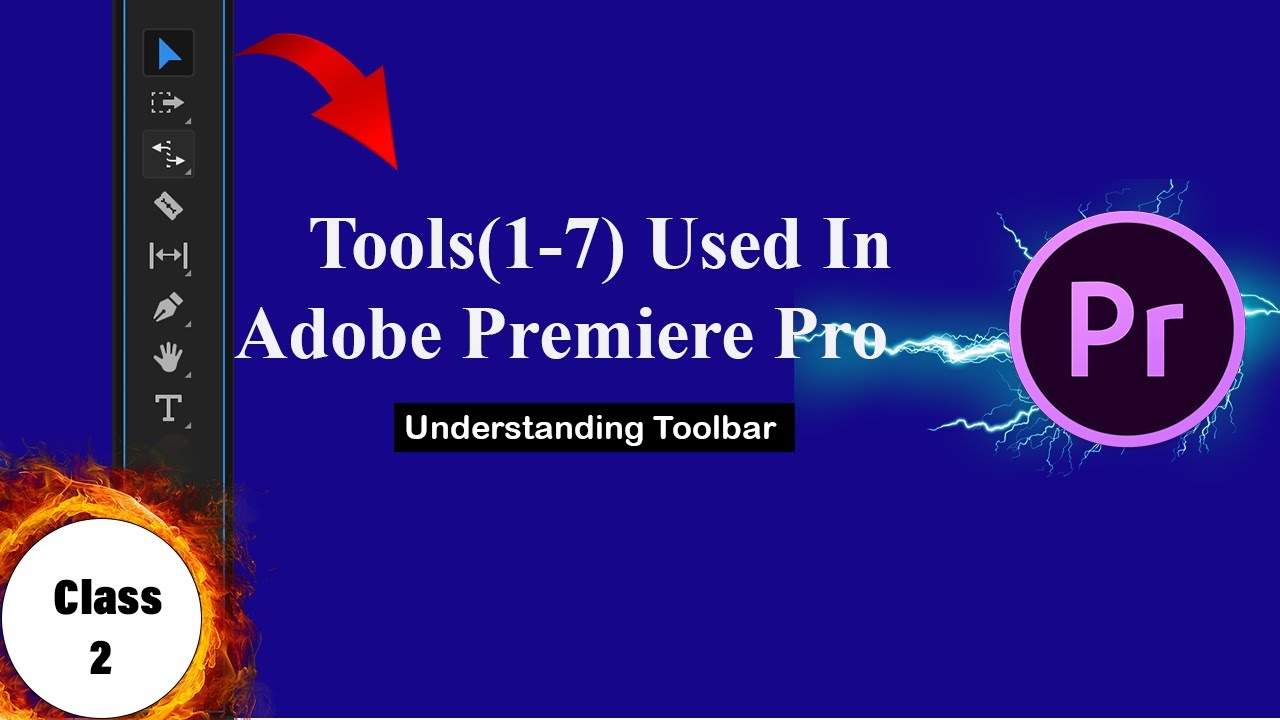 Adobe Premiere Pro Tools (1-7) | Essential Editing Tools Explained in Adobe Premiere Pro-Class 2