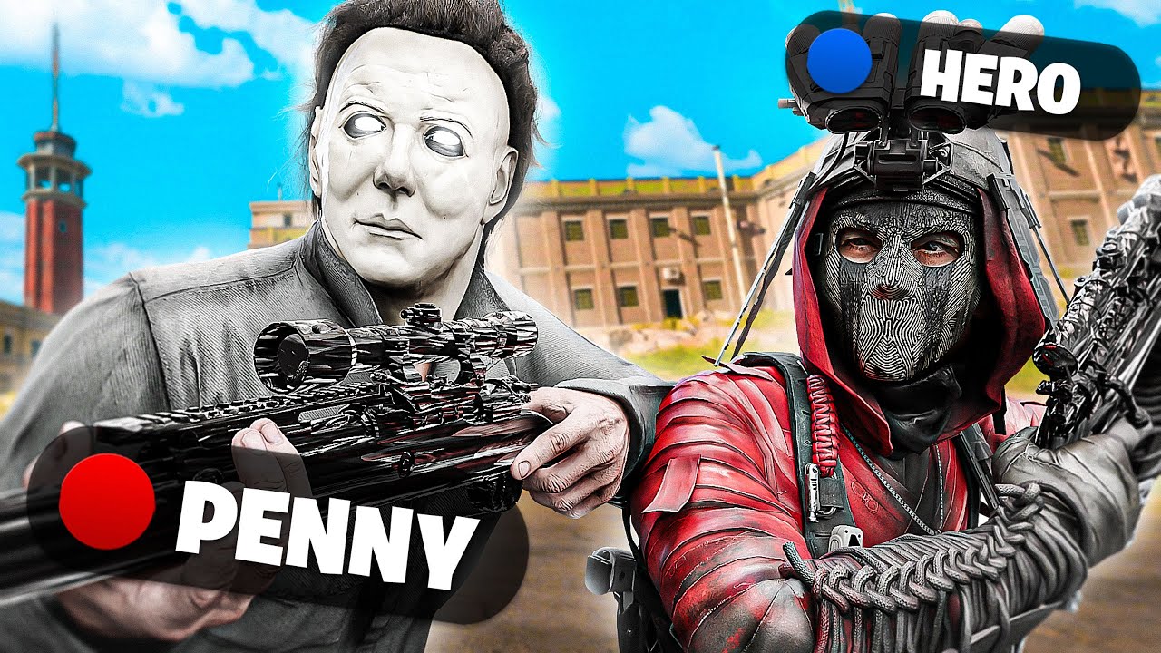 ПЕННИ И ГЕРОЙ стреляют по ВСЕМ на Острове Возрождения😈