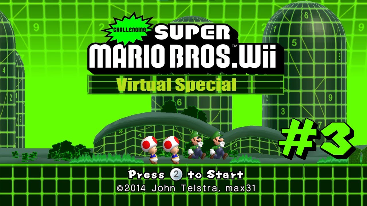 Challenging Super Mario Bros. Wii: Virtual Special 🎮 #3 Walkthrough