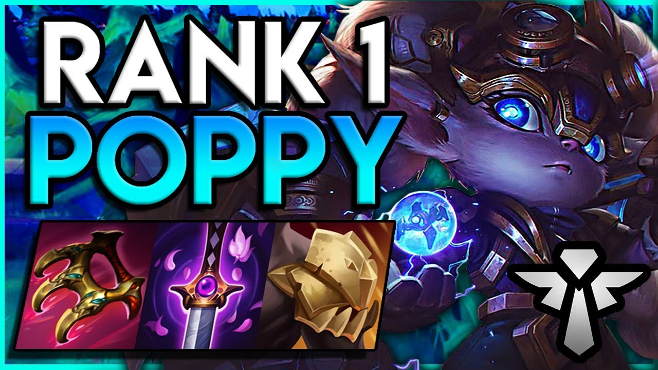 Rank 1 Poppy Support OTP Build Guide | BEST Items and Runes Season 2025
