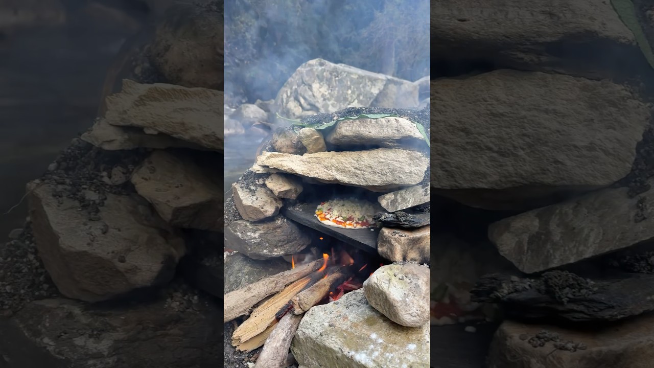 India&rsquo;s first outdoor pizza 🍕 #jordanmanali #pizza #outdoorcooking #jibhivalley