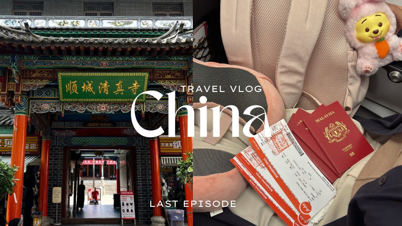 ✨Yunnan EP.9 | Last day in China 🥲🇨🇳 Shuncheng Mosque, Shopping at Shuncheng Street 