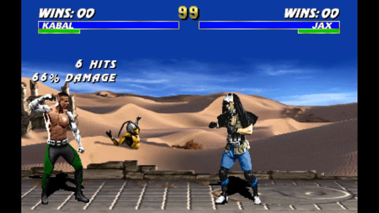Kabal kombo 66% umk3 (old combo) midscreen by TANK U-GIN