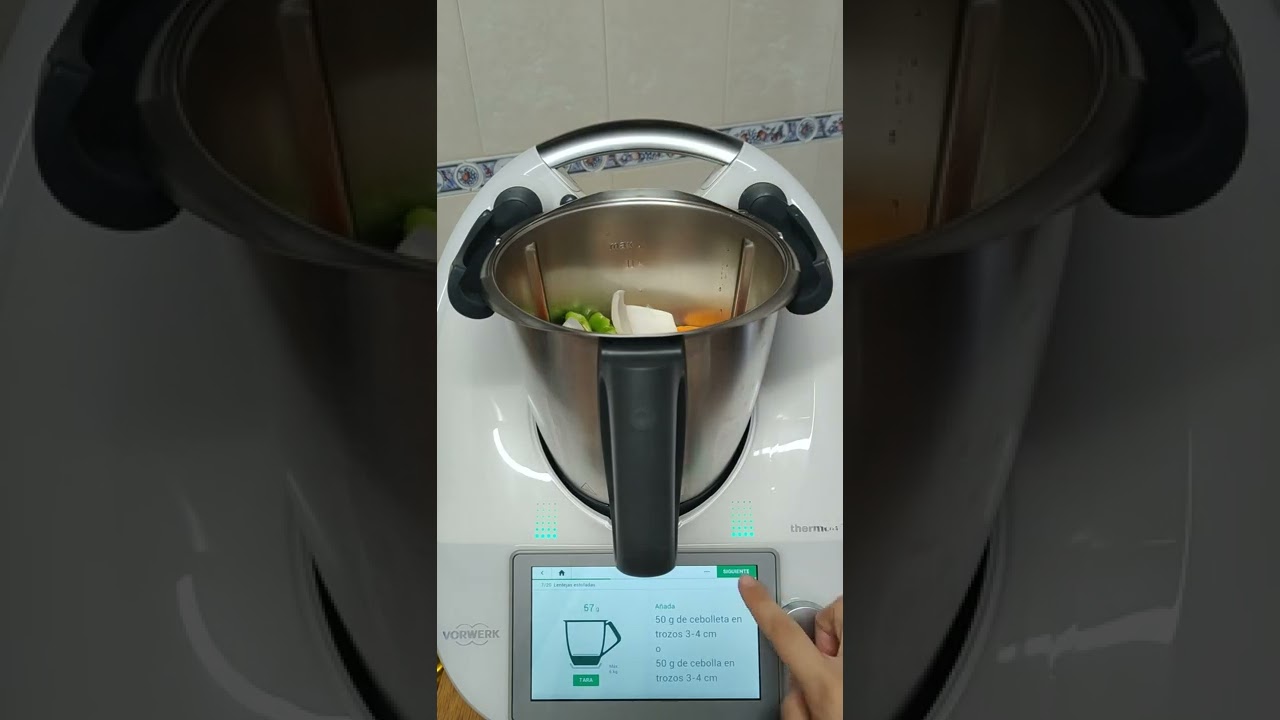 Lentejas estofadas en Thermomix