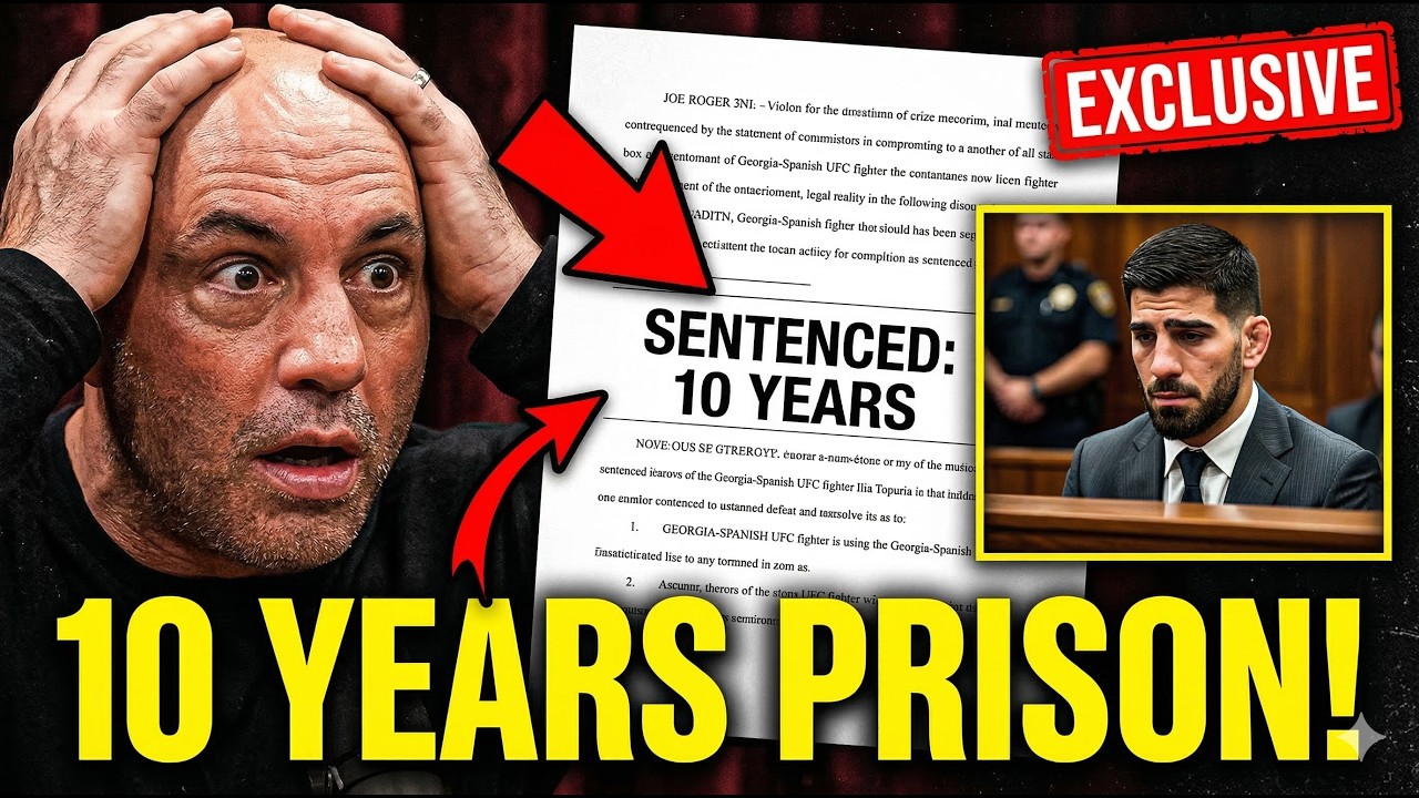 BREAKING: Ilia Topuria Jailed for 10 Years! Dana White Bans Him Forever!