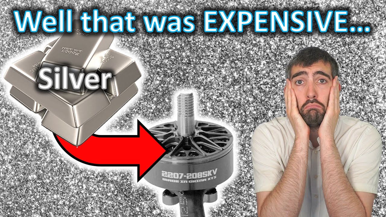 I made the MOST EXPENSIVE 2207 motor (with 100% Silver Wire) and KILLED IT 😭