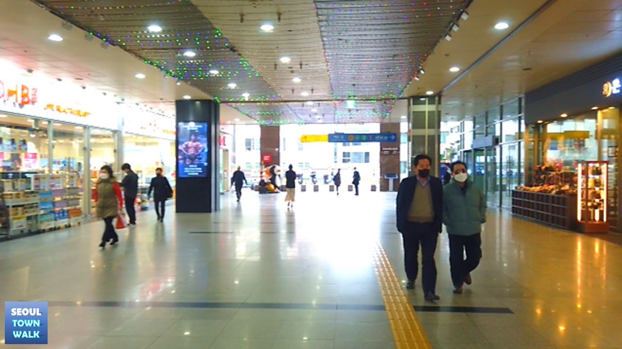 【4K】Seoul Subway Walk - 서울 왕십리역 걷기 | Wangsimni Station [성동구2 | Seongdong-gu2] 13(2)-16