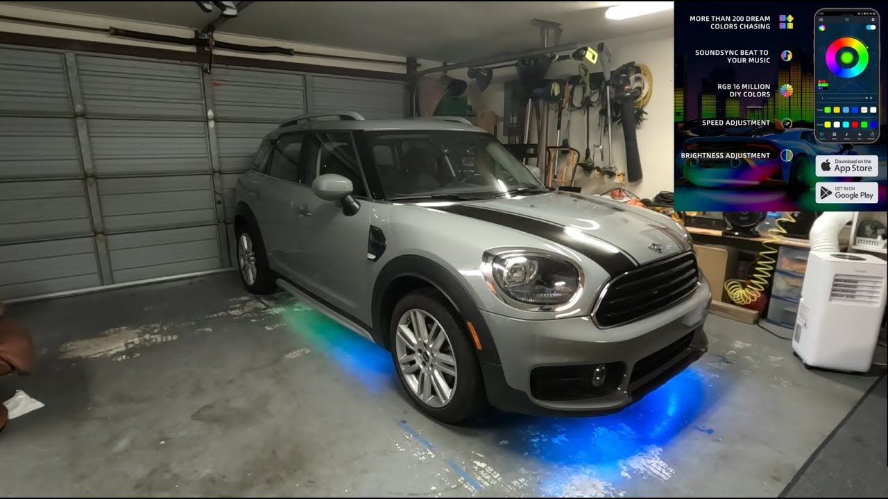 6 pcs RGB Underglow Kit Install procedure