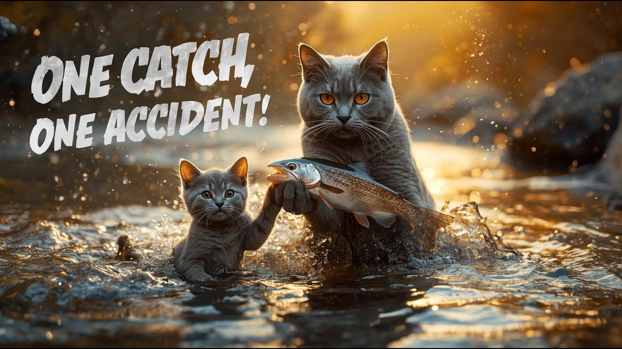 One Catch , One Accident | Cat Moments | Funny & Adorable Pet Video