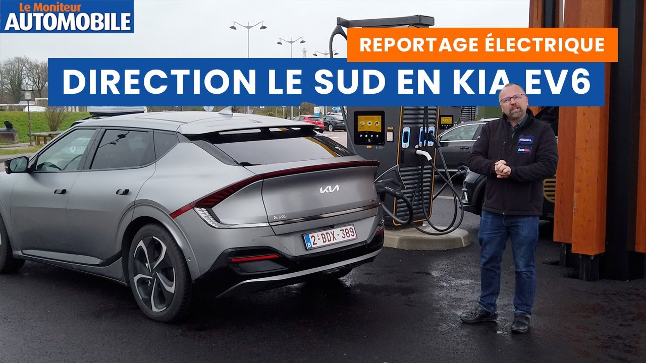 Reportage électrique - Direction le sud en KIA EV6