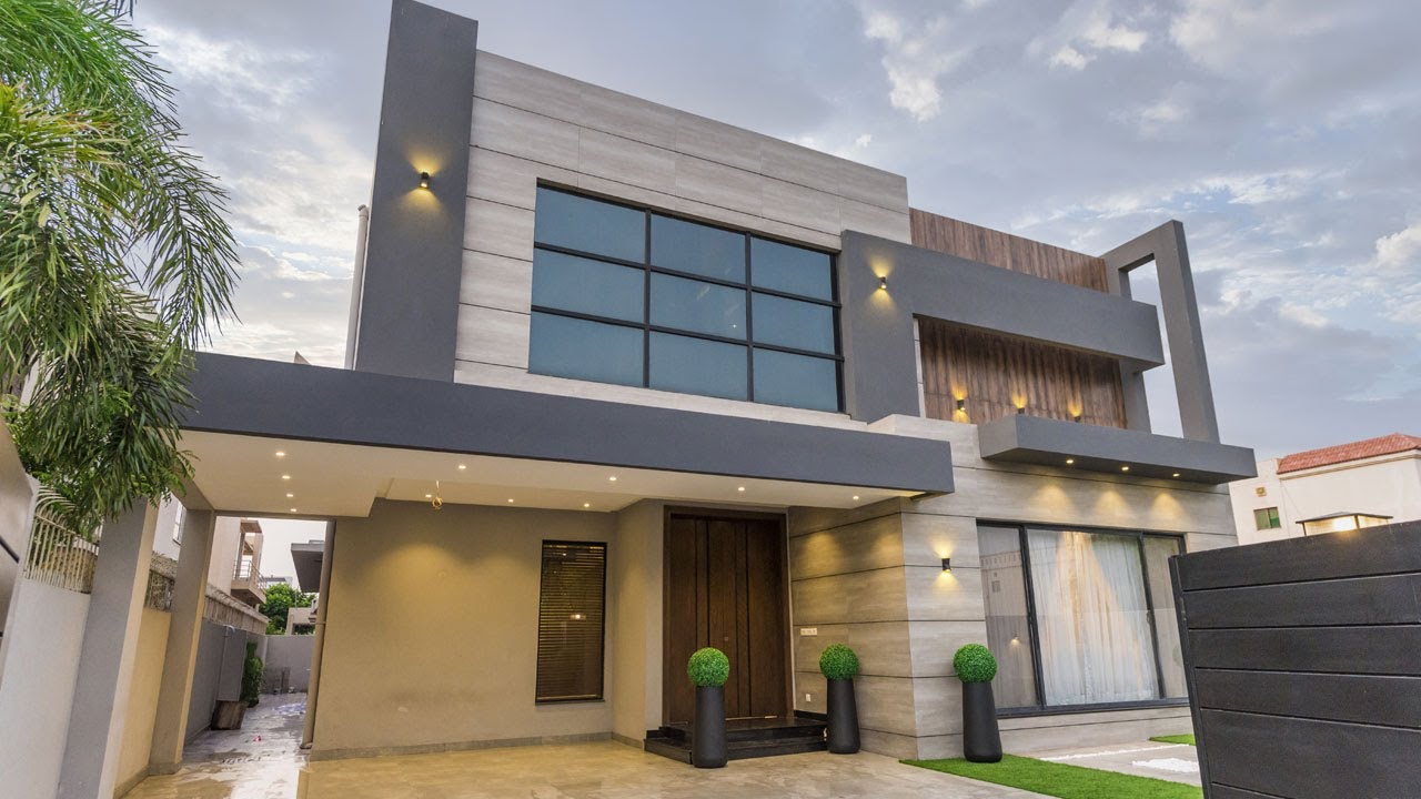 1 Kanal Modern House by Royal Inc. Sector H Phase 5 DHA, Lahore- Pakistan