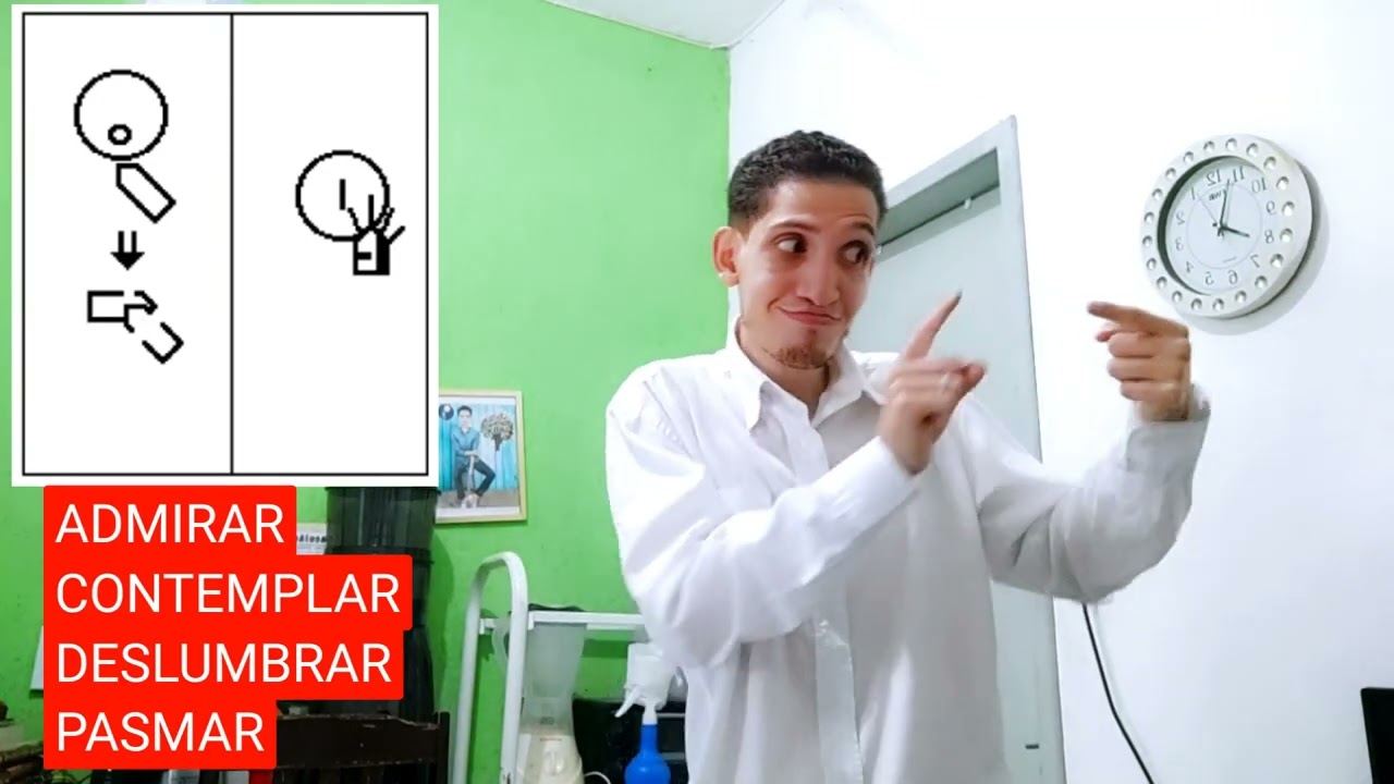 ADMIRIRAR | CONTEMPLAR | DESLUMBRAR | PASMAR - SINAL EM LIBRAS