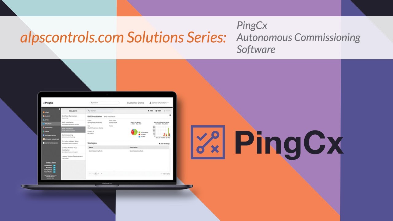 alpscontrols.com Solutions Series: PingCx Autonomous Commissioning Software