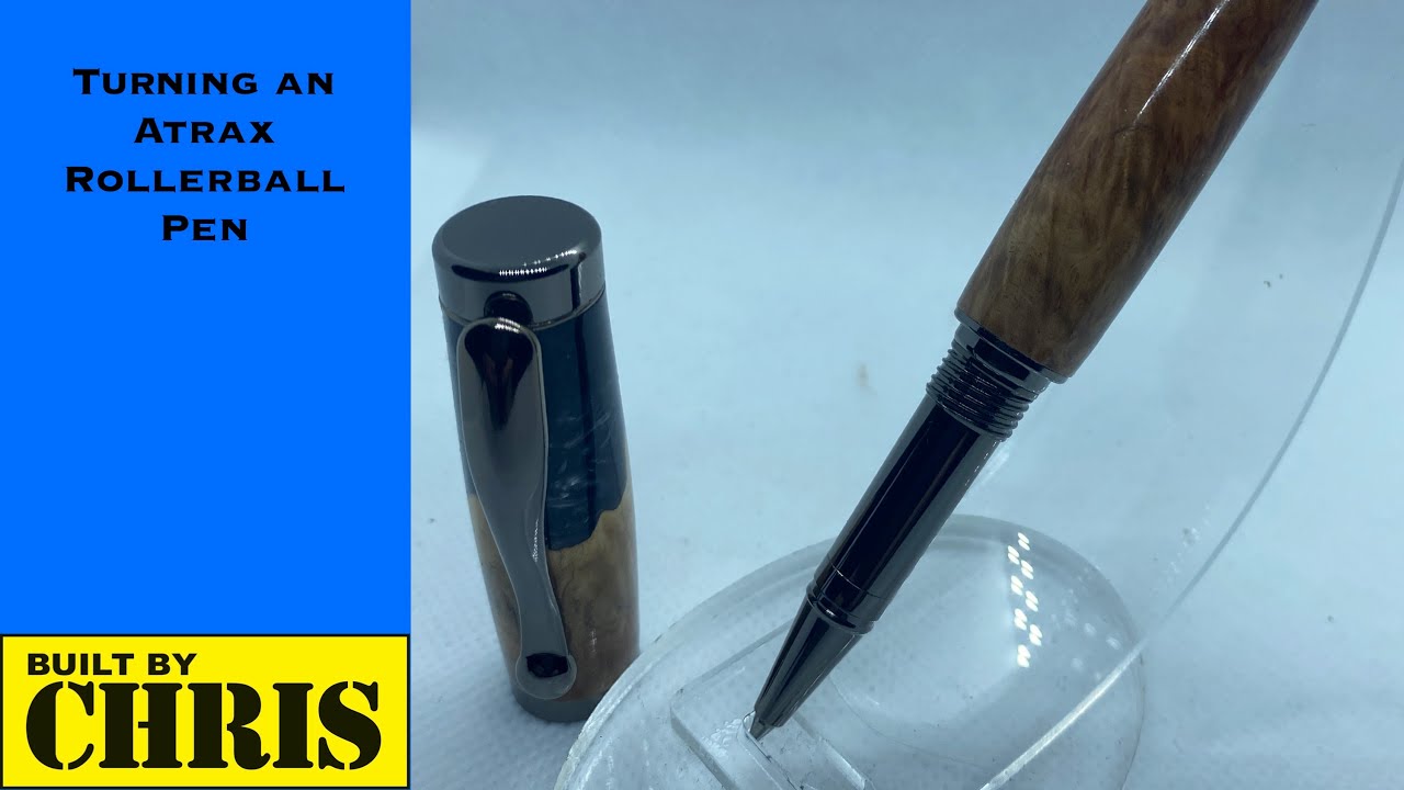 Turning An Atrax Rollerball Pen