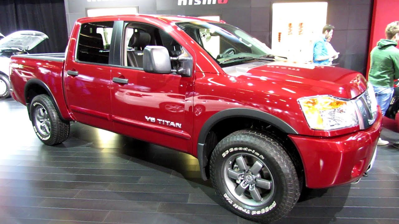 2013 Nissan Titan Pro-4X Crew Cab - Exterior and Interior Walkaround - 2013 Montreal Auto Show