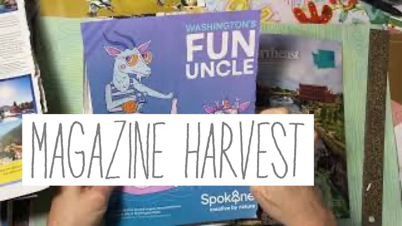 Magazine Harvest- let&rsquo;s cut it up!