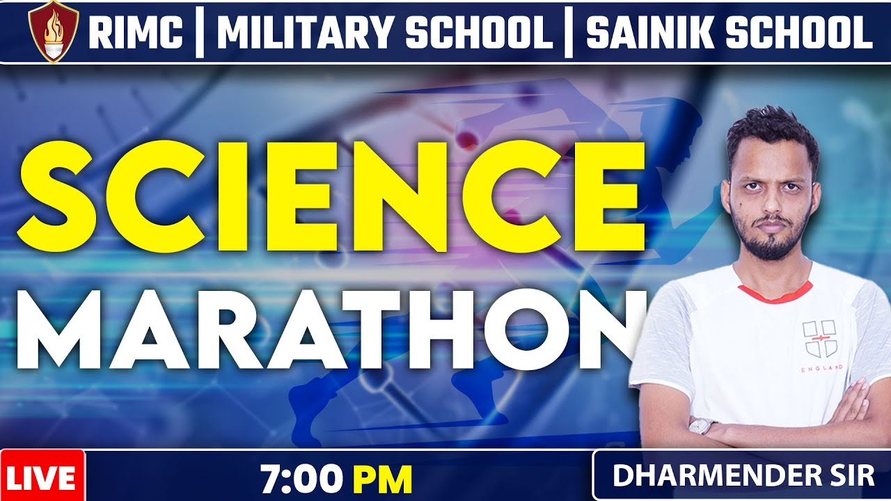 Science Marathon Class | Sainik School Coaching | RIMC Coaching Online| Military School Coaching