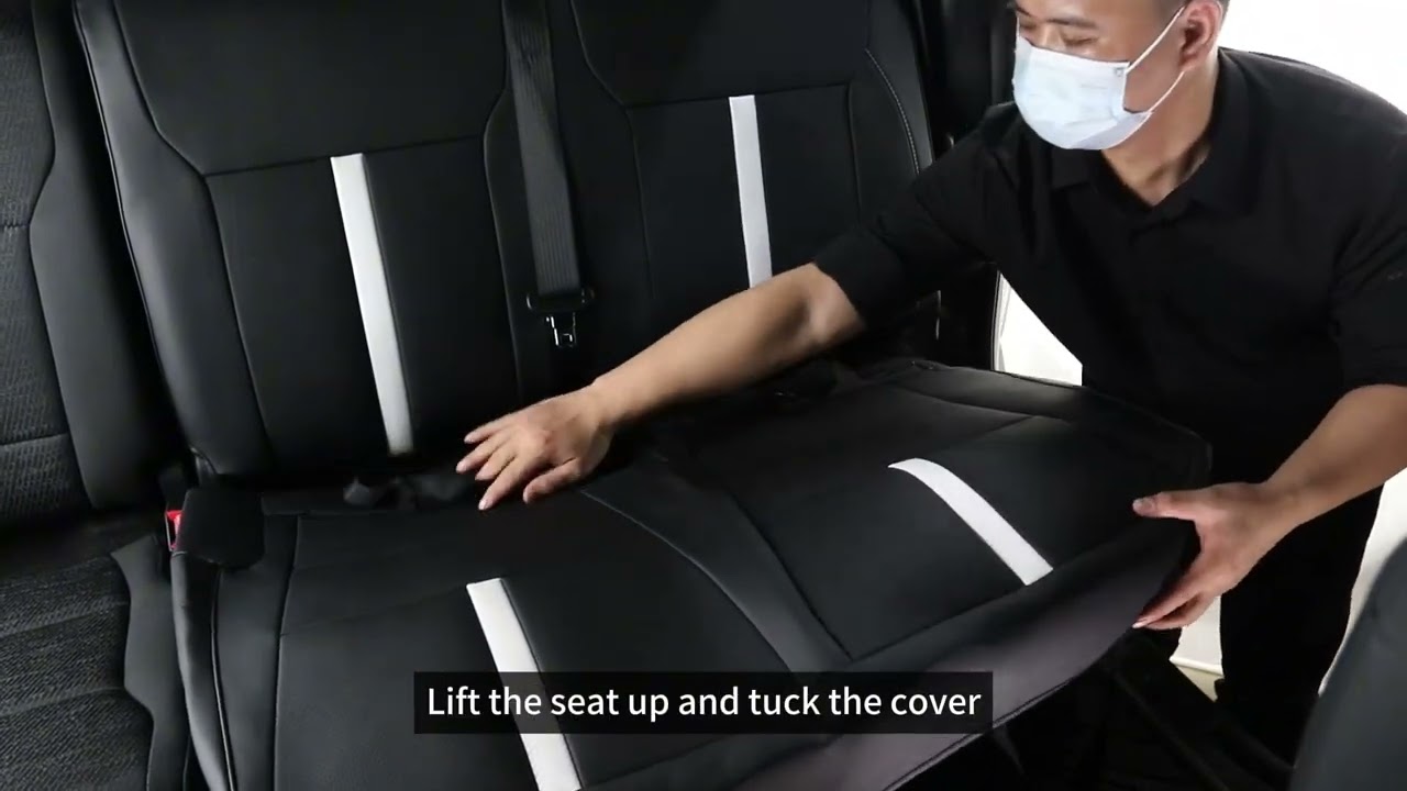 WeatherWard for Ford F150 Seat Covers Installation Instruction
