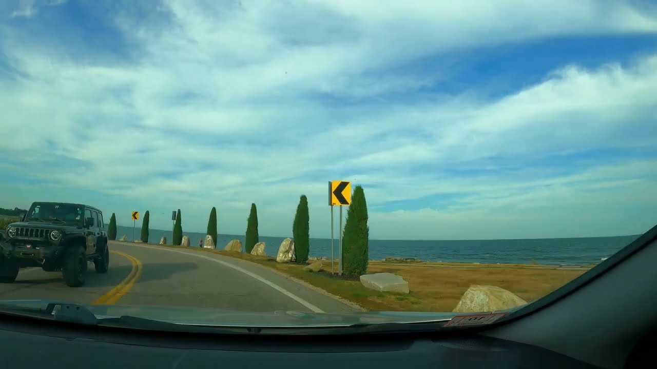 Salisbury MA to Portsmouth NH via Hampton Beach Summer 1A North New Hampshire Seacoast