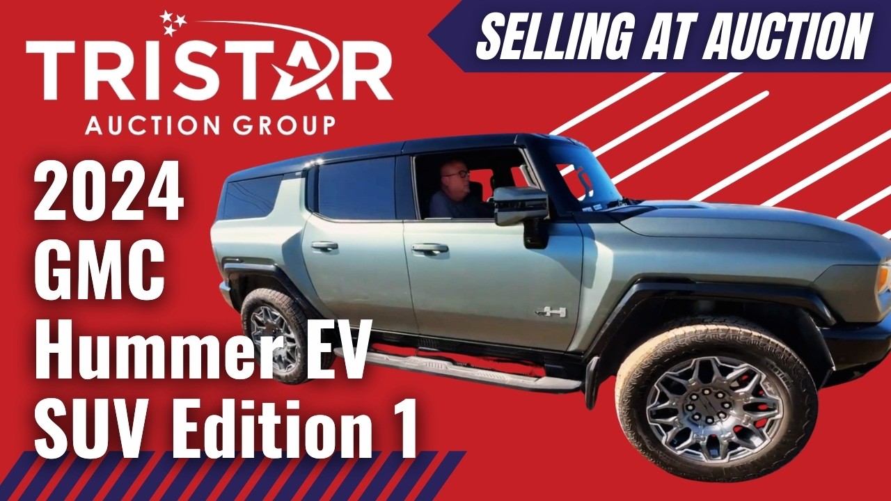 2024 GMC Hummer EV SUV Edition 1 (9635)  - Selling at auction