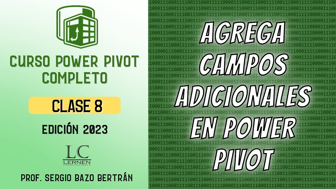 Agrega CAMPOS CALCULADOS en POWER PIVOT | Curso de POWER PIVOT | Parte 08 🟢🟡🟠