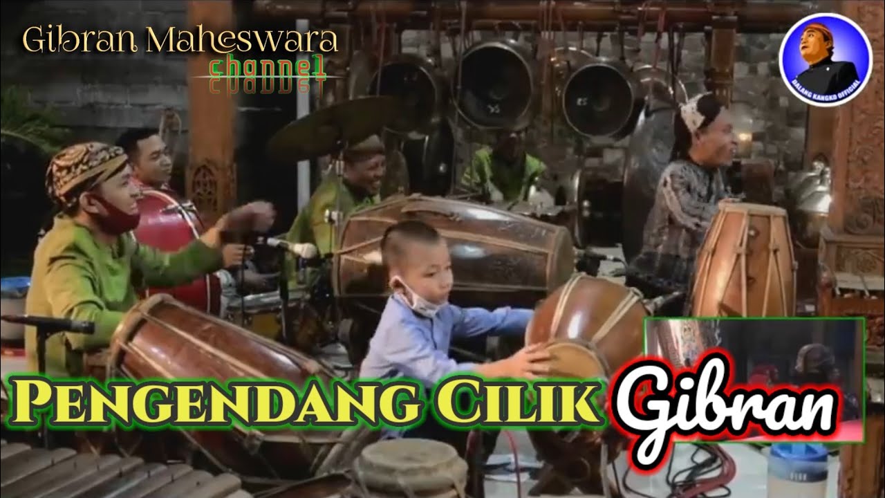 Pengendang cilik Gibran | goro - goro pak dalang Kangko