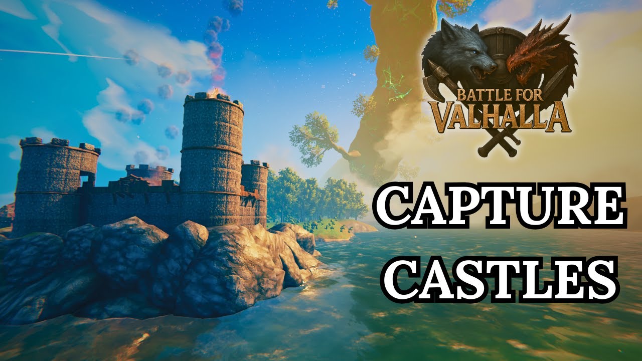 Capturing Objectives in Valheim PvP | Battle for Valhalla Preview