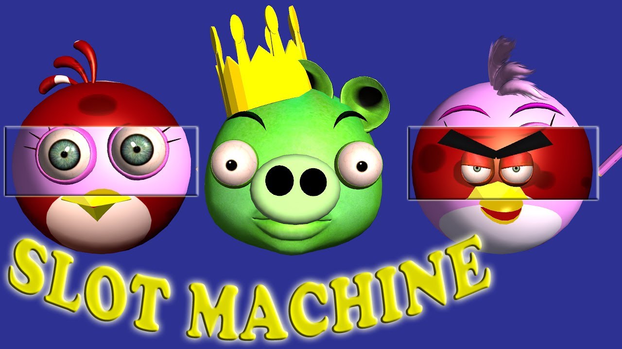 Slot Machine Game starring ANGRY BIRDS ♫ 3D animated  game mashup  ☺ FunVideoTV - Style ;-))