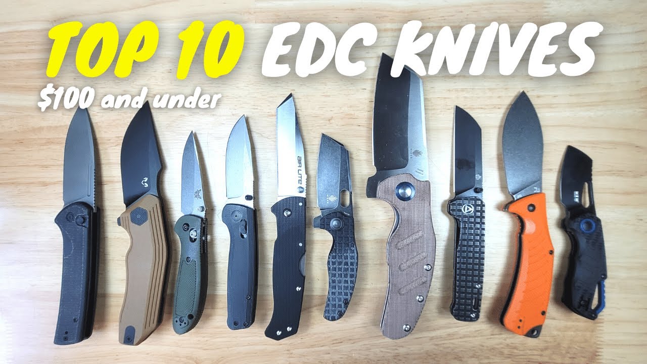 10 ЛУЧШИХ EDC-НОЖЕЙ 🔪 ($100 и меньше)