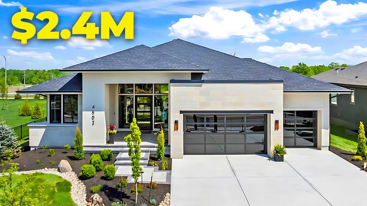 INSIDE A Luxury New Construction Home In Kansas City [Aventino Of Leawood]