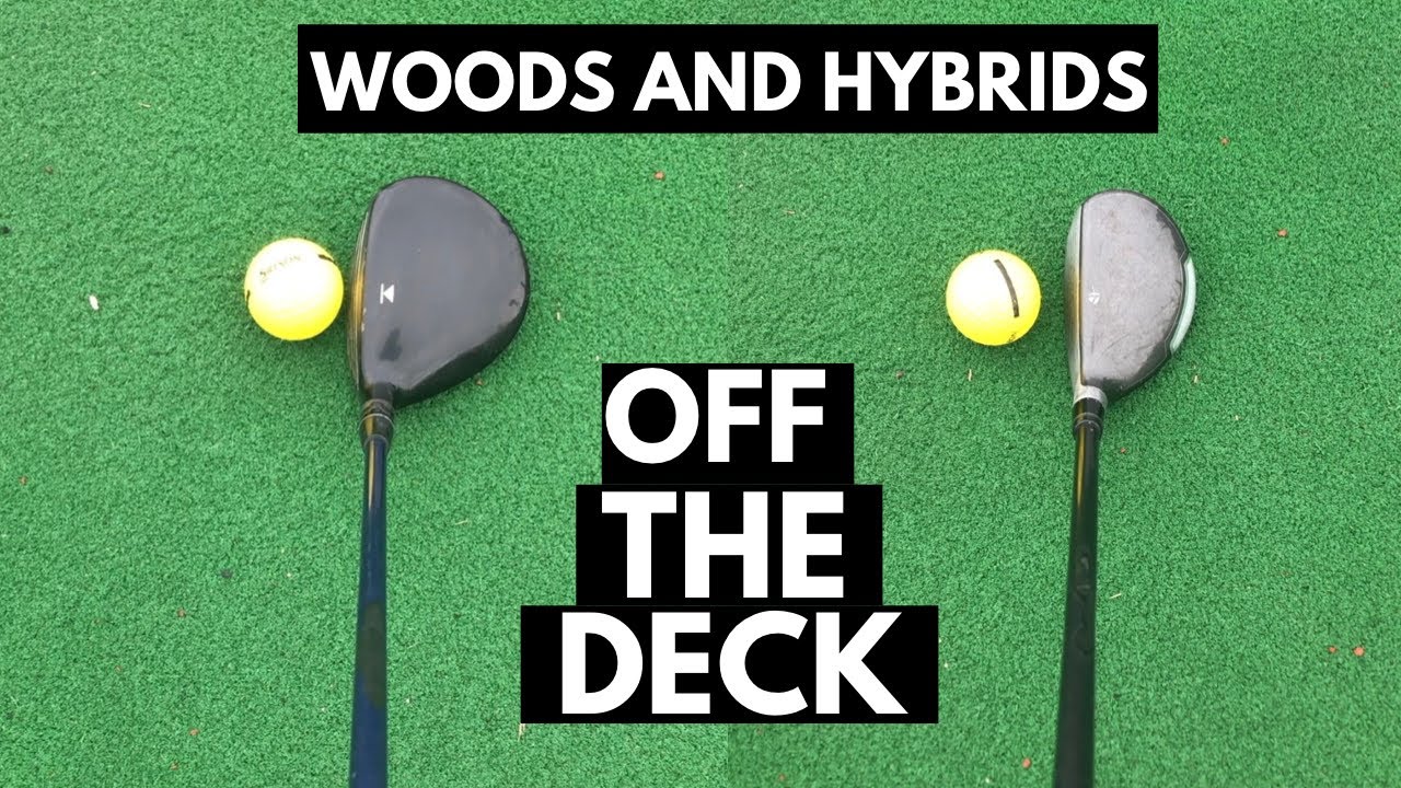 HOW TO HIT FAIRWAY WOODS AND HYBRIDS OFF THE GROUND! - NEVER top your woods AGAIN!