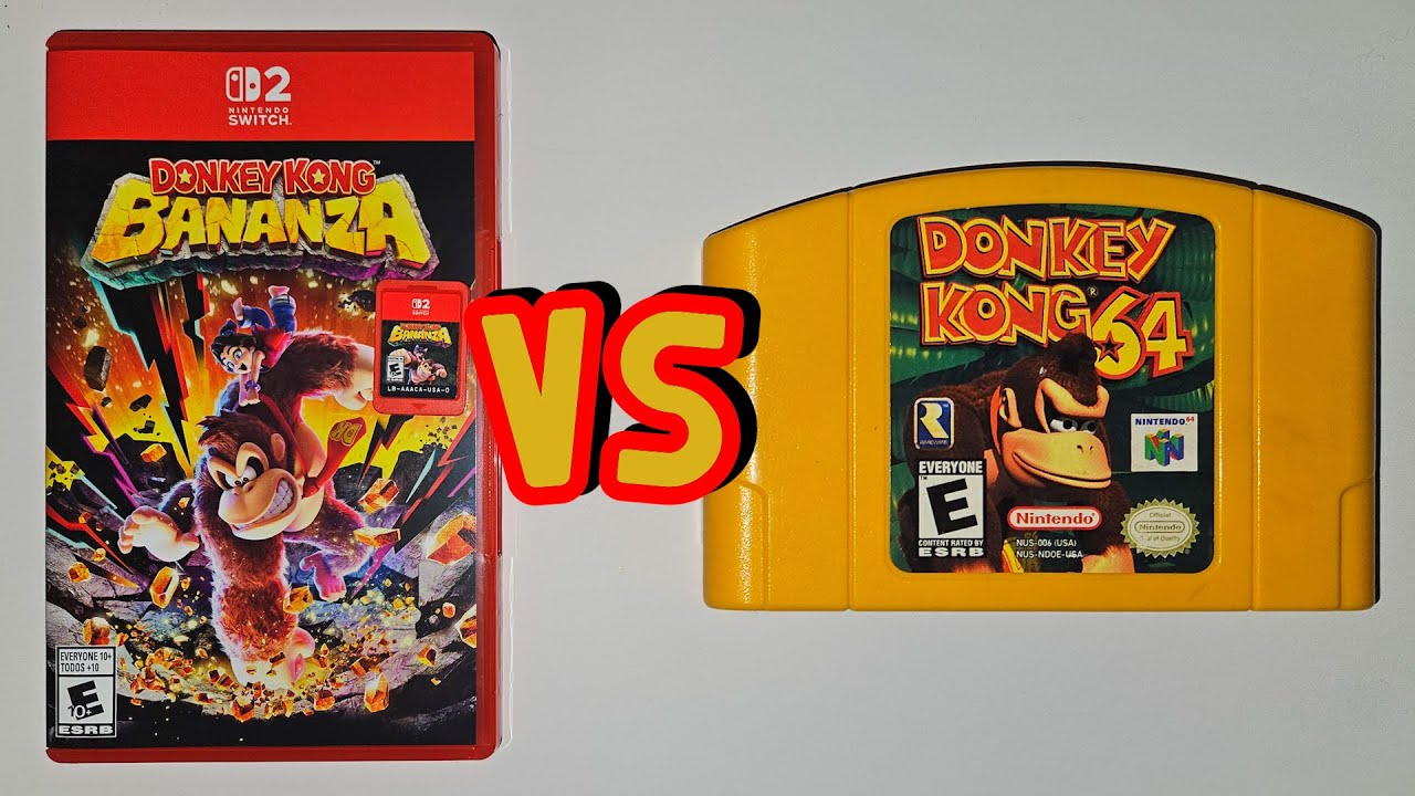Donkey Kong Bananza против DK64 (с @TheJustintendo и @jiggylookback)