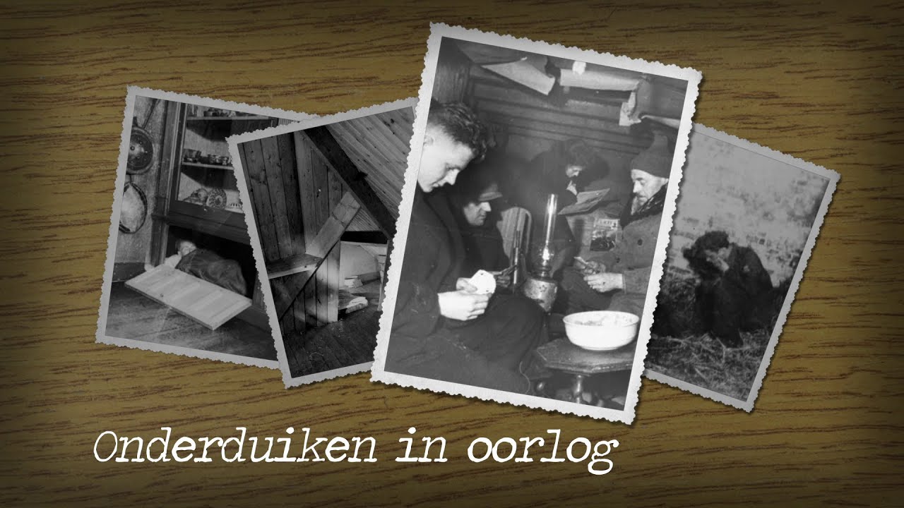 Jong in oorlog - Onderduiken in oorlog