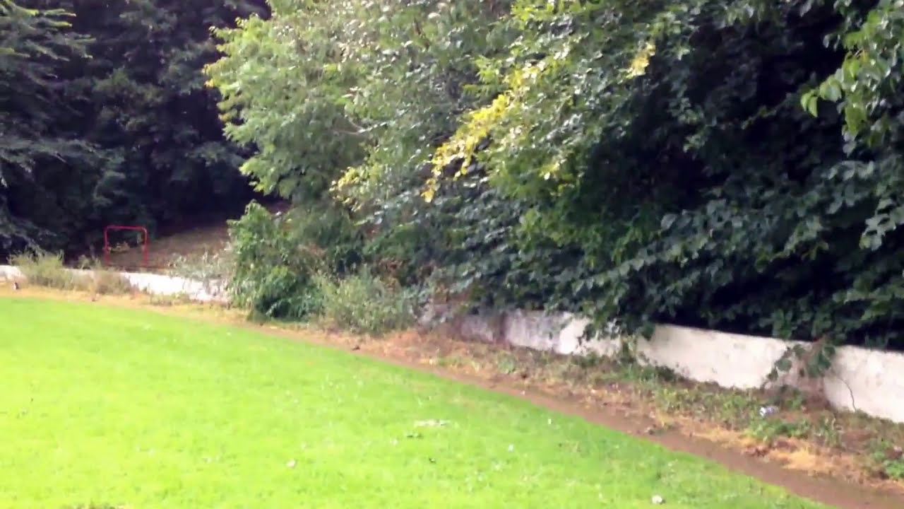 Ghostly Abandoned Football Ground- Cathkin Park, home of defunct team Third Lanark FC- 15/09/15