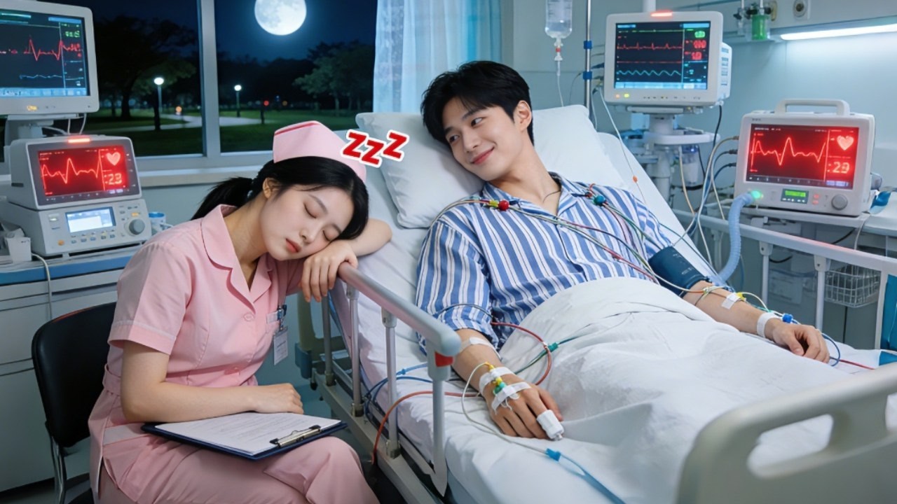 CEO may sakit 30 taon, hindi tumawa!Pagod na nars natutulog sa tabi niya—dumugo ang laway, tawa siya