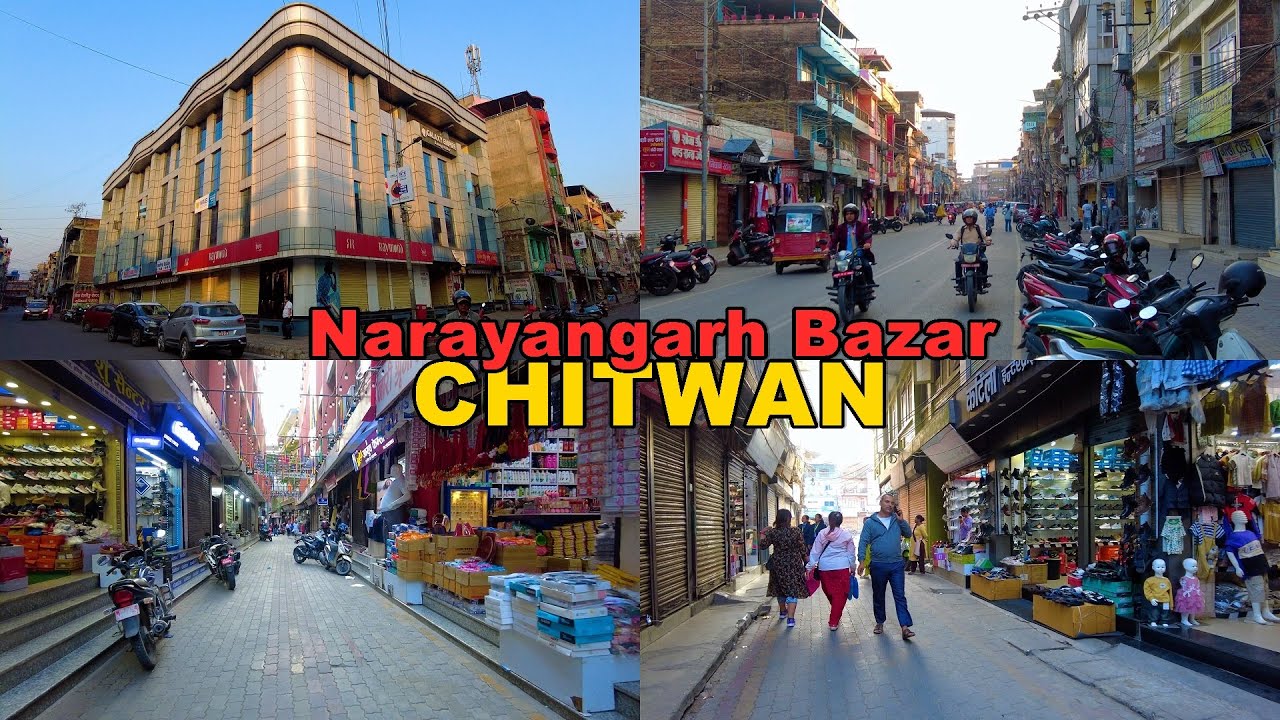 NARAYANGARH Bazar, CHITWAN [4K🇳🇵] Virtual Walking Tour 2025, Nepal