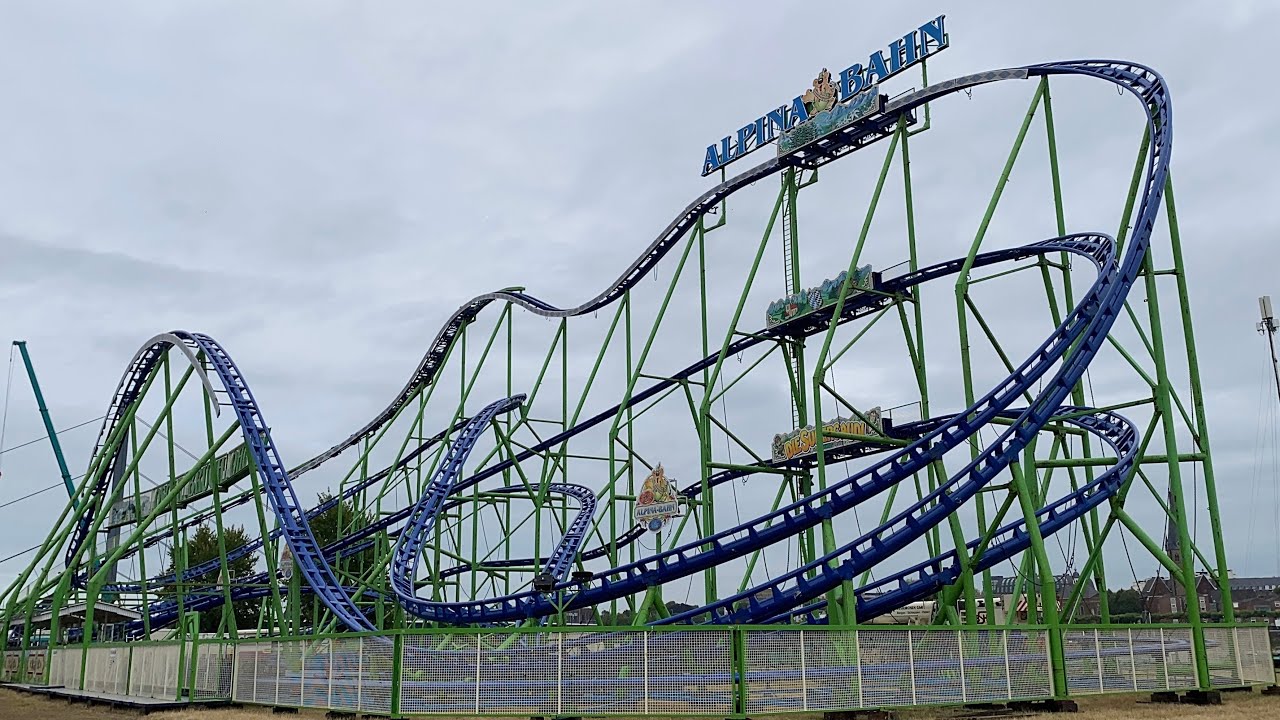 Aufbau Rundgang - Rheinkirmes Düsseldorf 2025