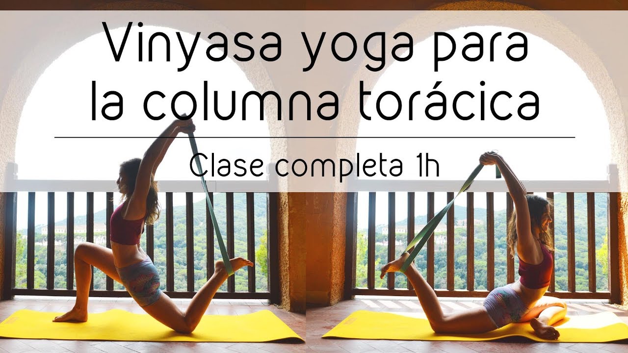 Yoga para abrir la columna torácica | 1 h de vinyasa flow con @arigadoryoga