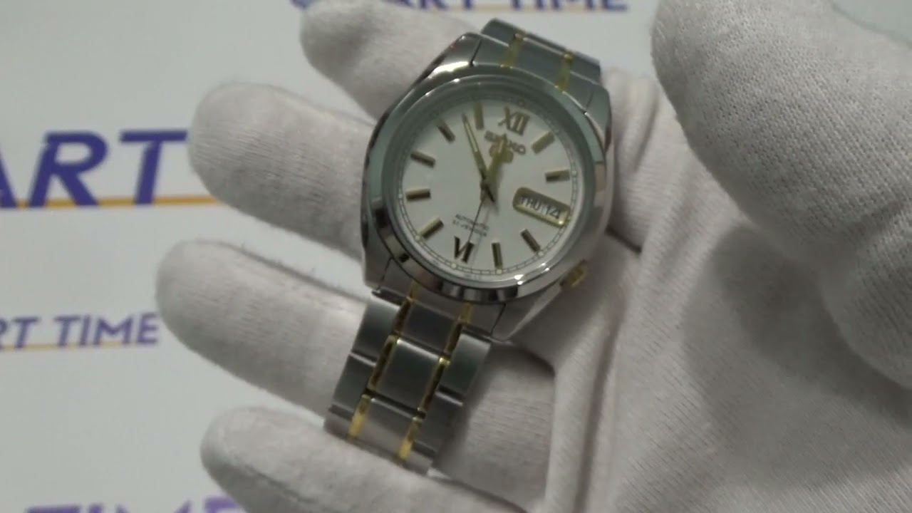 Видео обзор механических часов Seiko 5 SNKL57K1