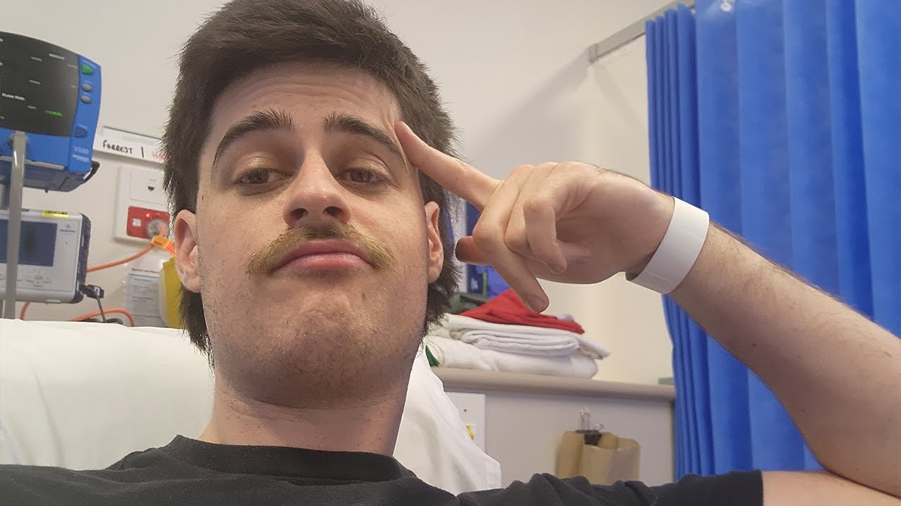 back from the hospital