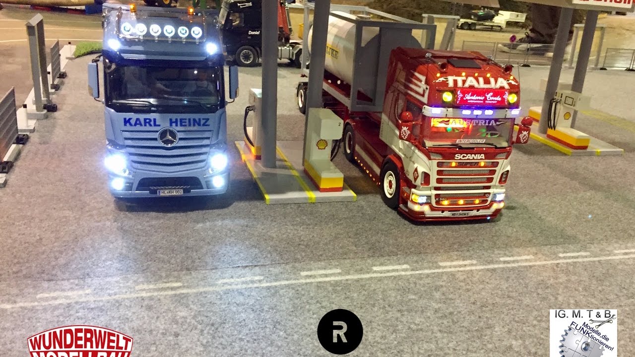RC Truck Action! Messe Wunderwelt Modellbau 2017